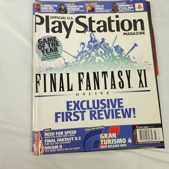 2004 Official US Playstation Magazine Lot 5 (3 with Demo Discs) Killzone Sly 2 - Picture 2 of 9